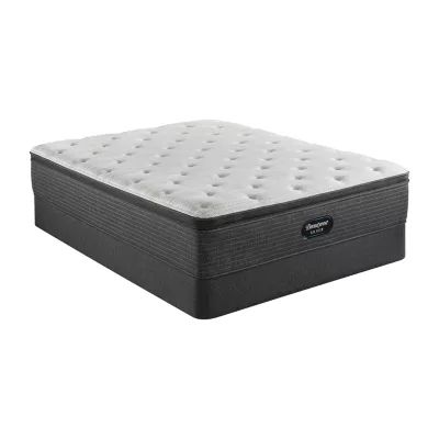 Beautyrest Silver BRS900 14.75" Plush Pillow Top - Mattress + Box Spring