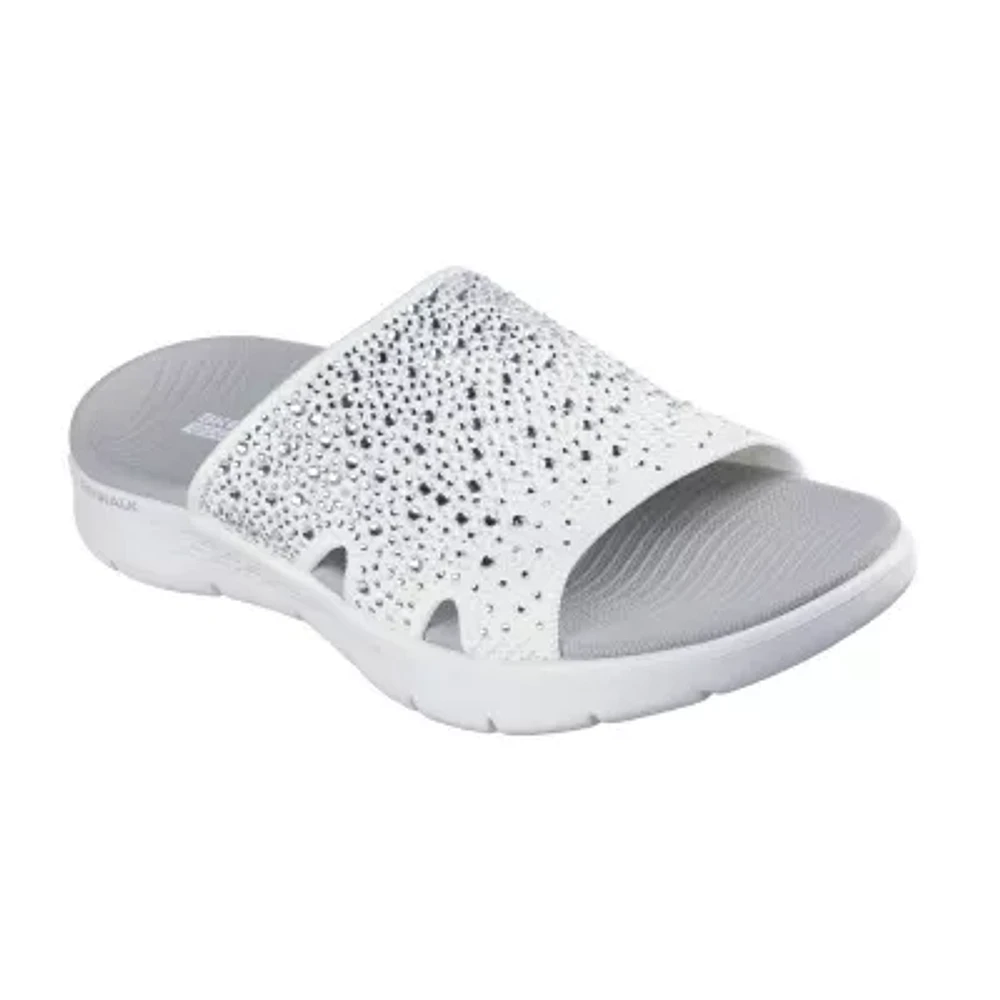 Skechers Womens Go Walk Flex Slide Sandals