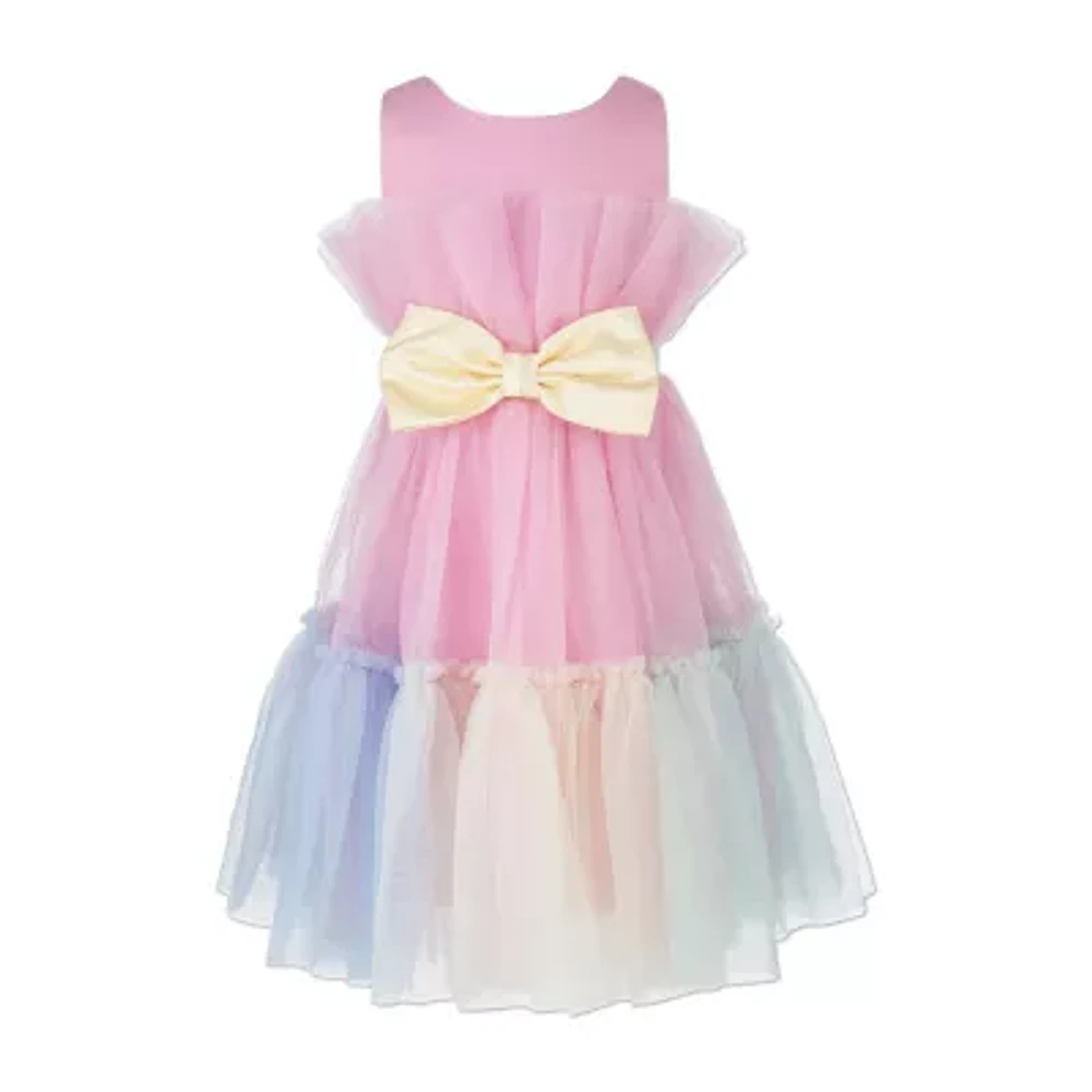 Speechless Little Girls Sleeveless Fit + Flare Dress