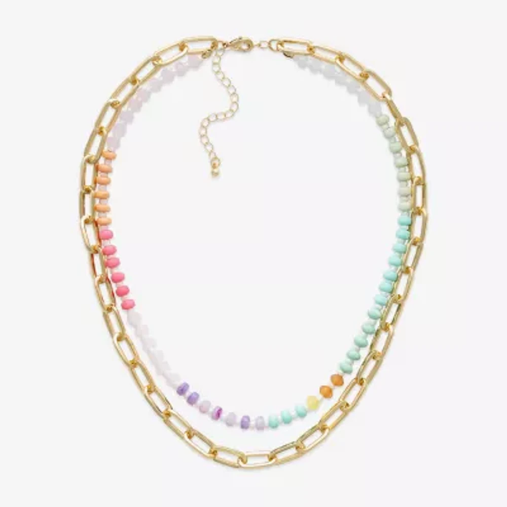 Bijoux Bar Womens 18 Inch Strand Necklace