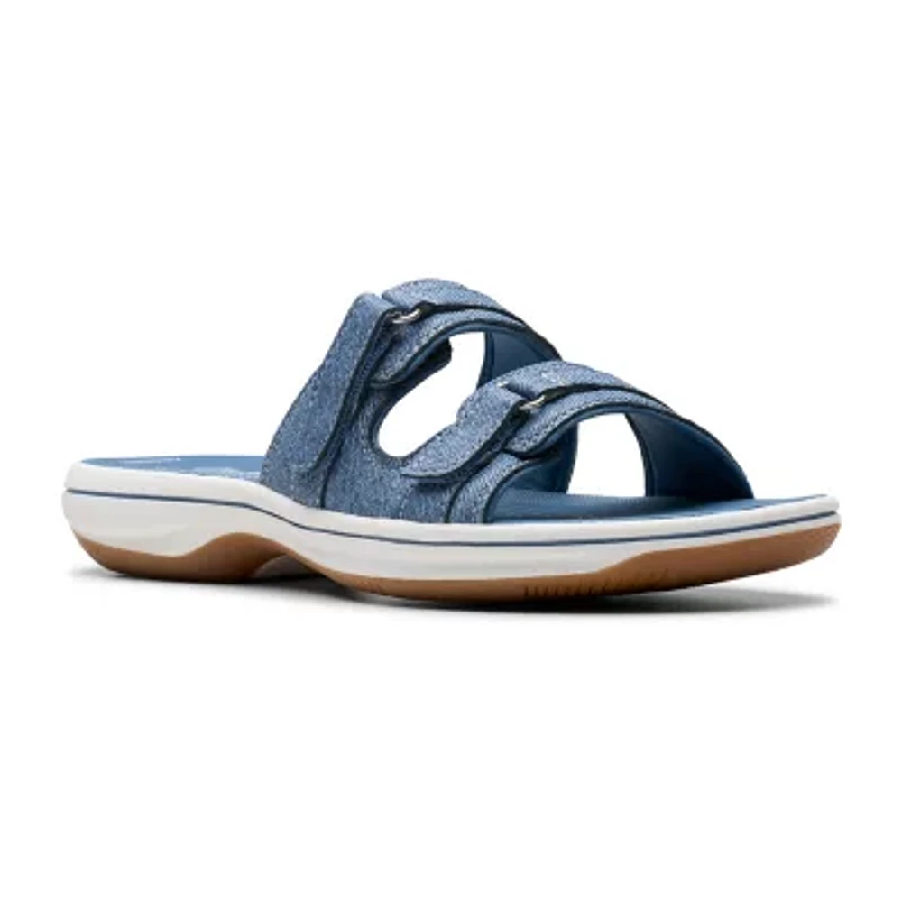 Clarks Cloudsteppers Womens Breeze Piper Slide Sandals