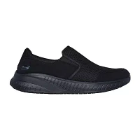 Skechers Hands Free Slip-Ins Squad Chaos Sr Urgran Mens Moc Closed Toe Work Shoes