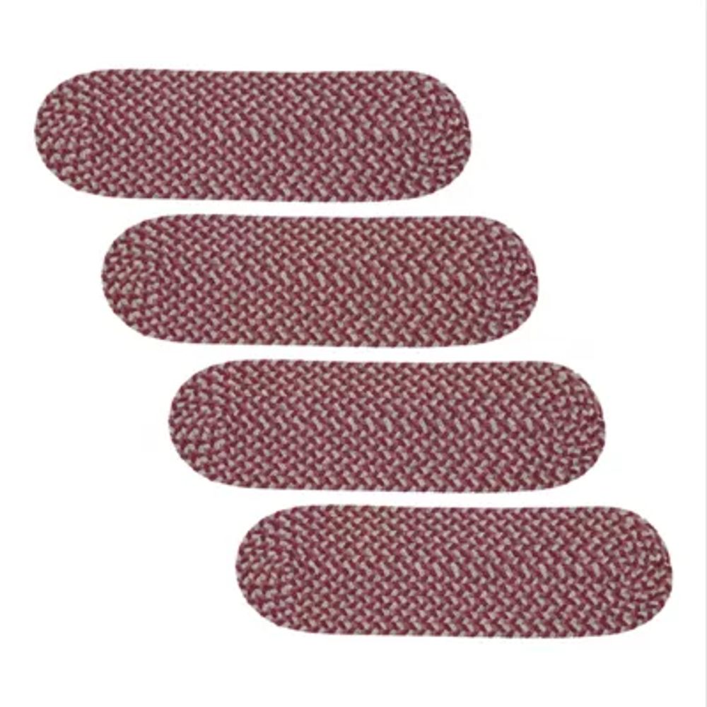 Colonial Mills Boston Common Braided Oval Reversible Indoor Stair Treads