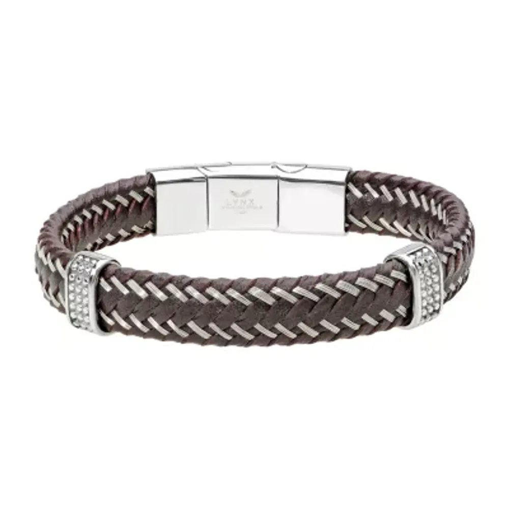 Mens Stainless Steel Link Bracelet