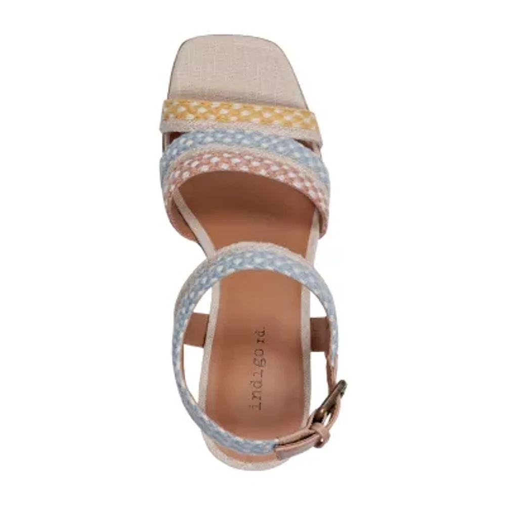 Indigo Rd. Womens Avanelle Heeled Sandals