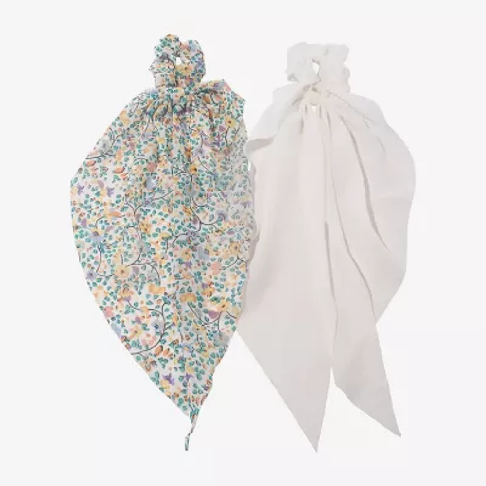 Bijoux Bar 2-pc. Floral Hair Ties