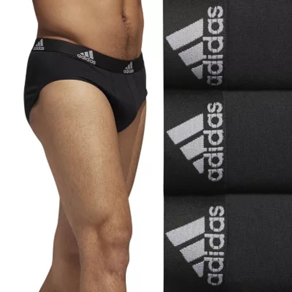 adidas Cotton Mens 3 Pack Briefs