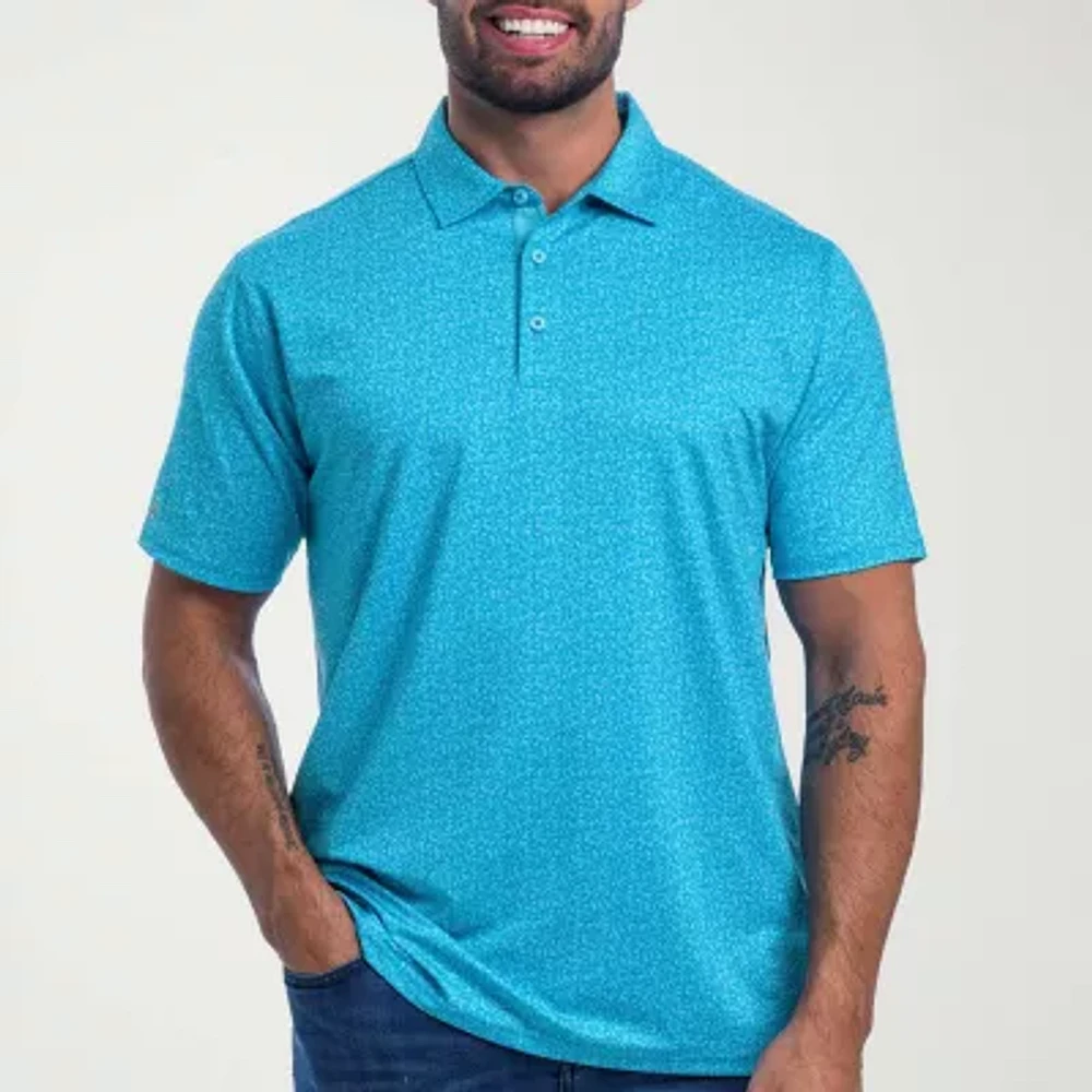 Antigua Spring 2025 Mens Regular Fit Short Sleeve Polo Shirt