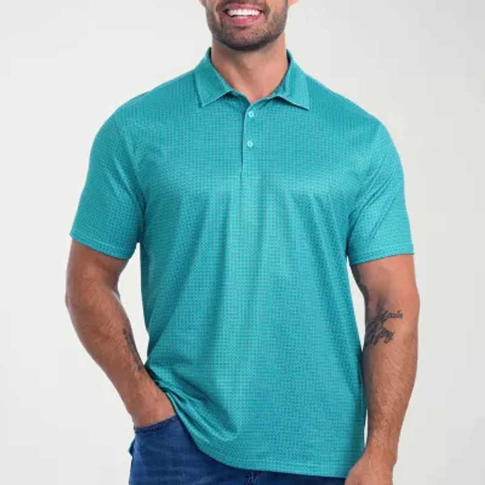 Antigua Mens Regular Fit Short Sleeve