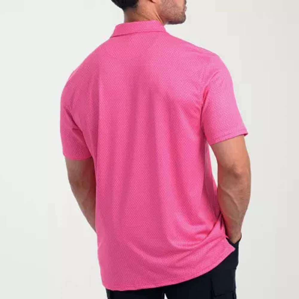 Antigua Spring 2025 Mens Regular Fit Short Sleeve Polo Shirt