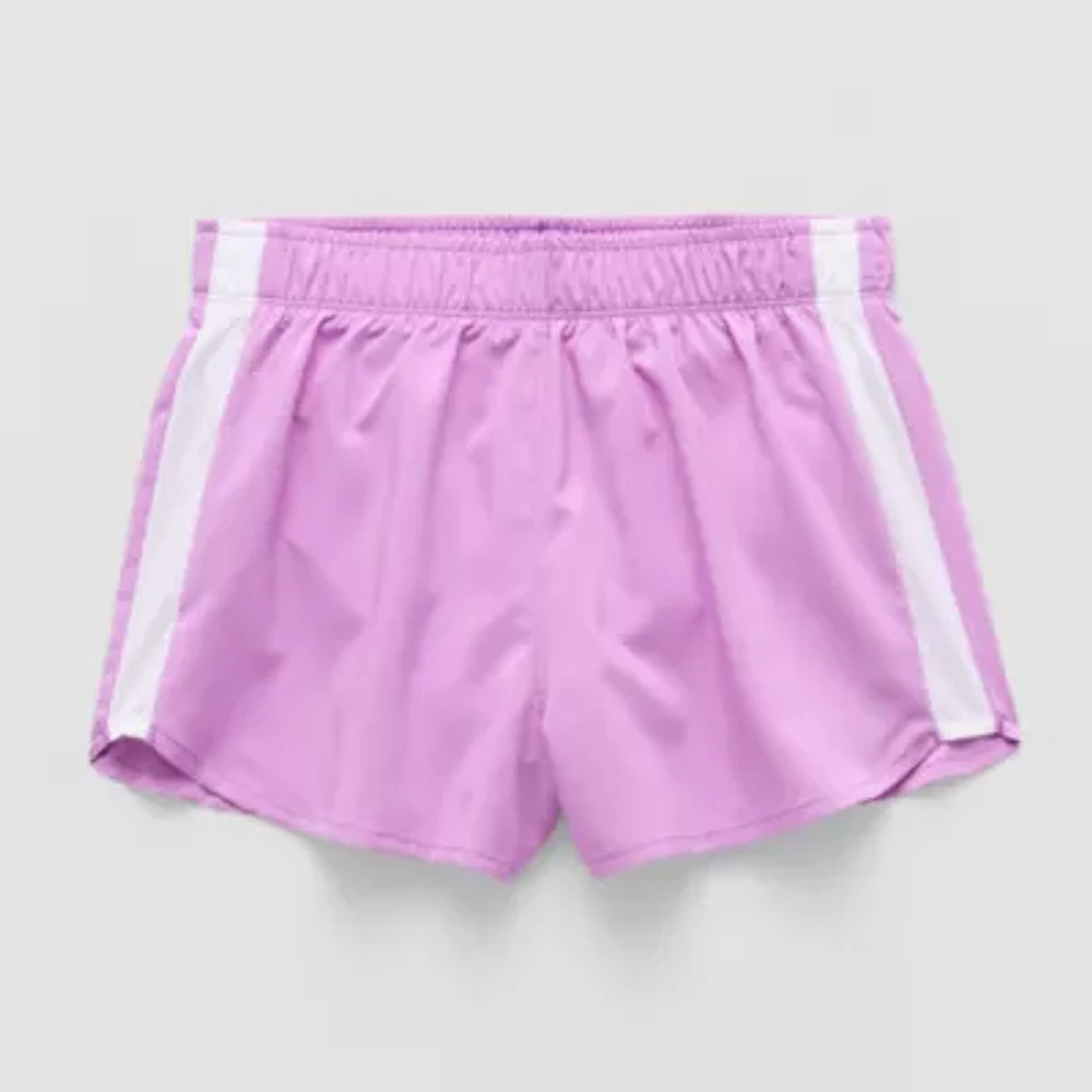 Xersion Little & Big Kid Girls Mid Rise Running Short