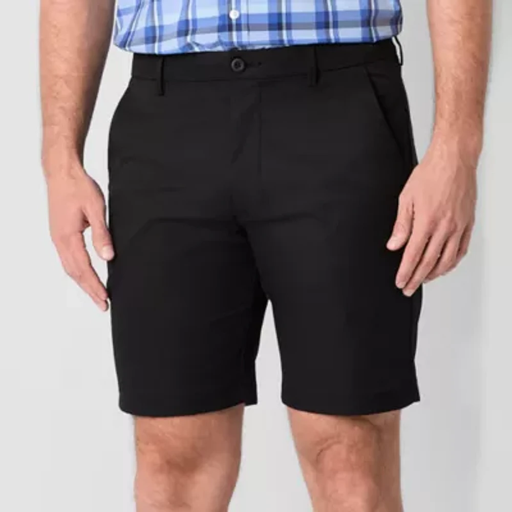 St. John's Bay Performance Mens 9" Mid Rise Moisture Wicking Chino Short
