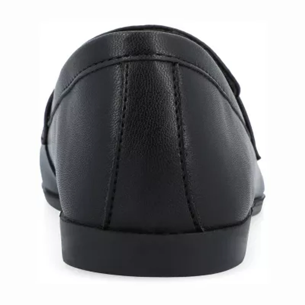 Journee Collection Myeesha Womens Square Closed Toe Loafers