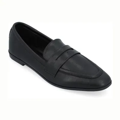 Journee Collection Myeesha Womens Square Closed Toe Loafers