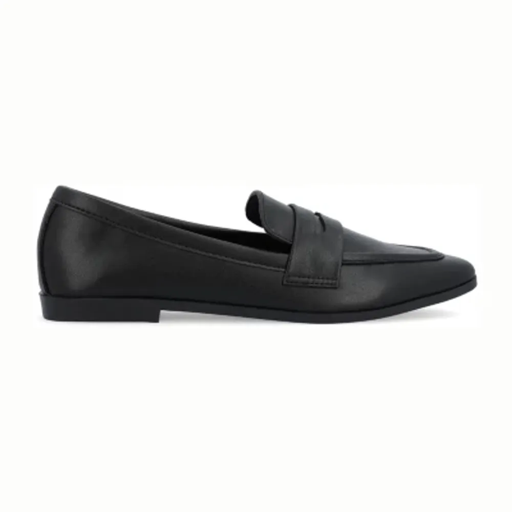 Journee Collection Myeesha Womens Square Closed Toe Loafers