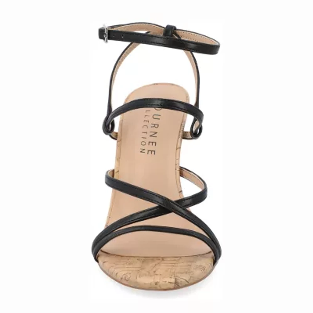 Journee Collection Womens Fylissa Heeled Sandals