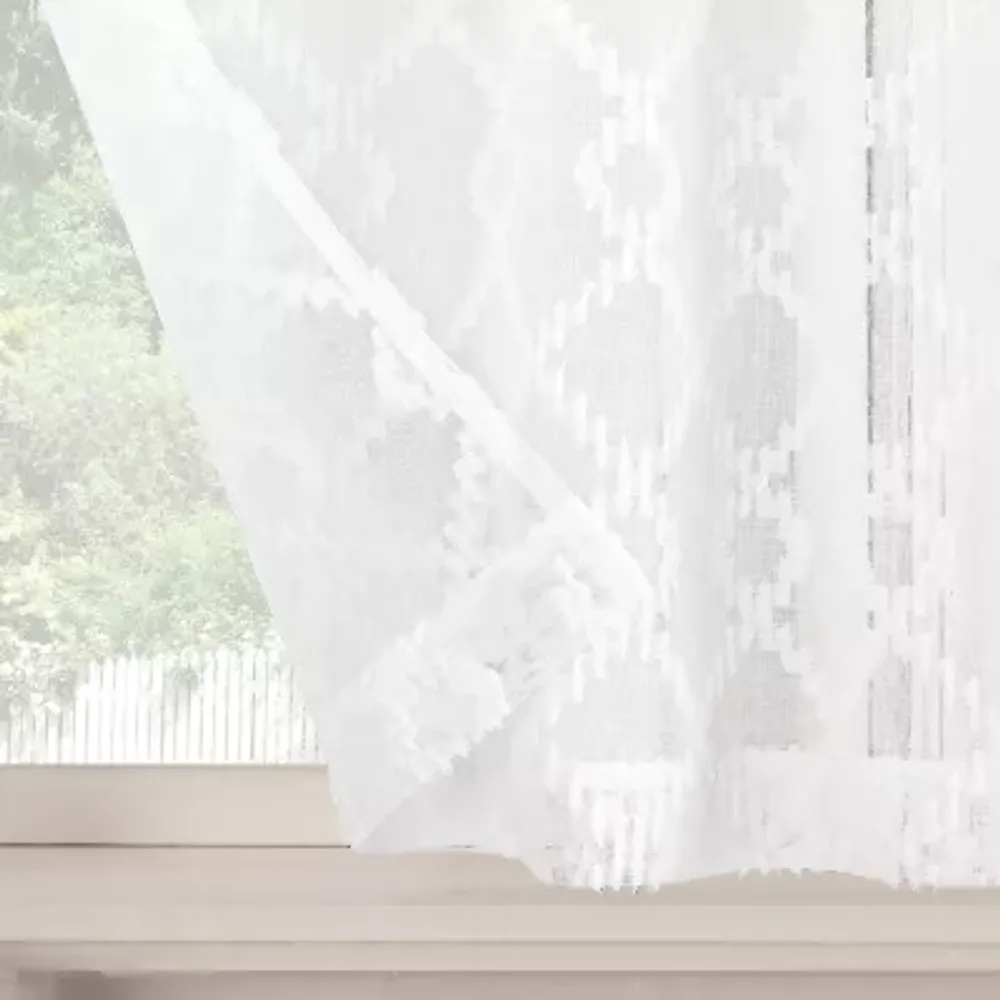 No 918 Tasha 2-pc. Rod Pocket Window Tier