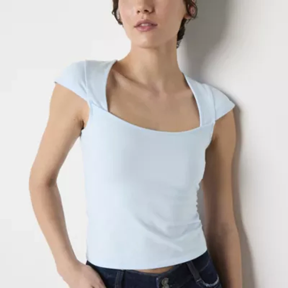 Arizona Womens Short Sleeve Juniors T-Shirt