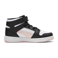 PUMA Rebound Layup Little Kid Girls Basketball Shoes