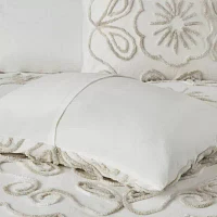 Madison Park Juliana 3 Piece Tufted Cotton Chenille Coverlet Set