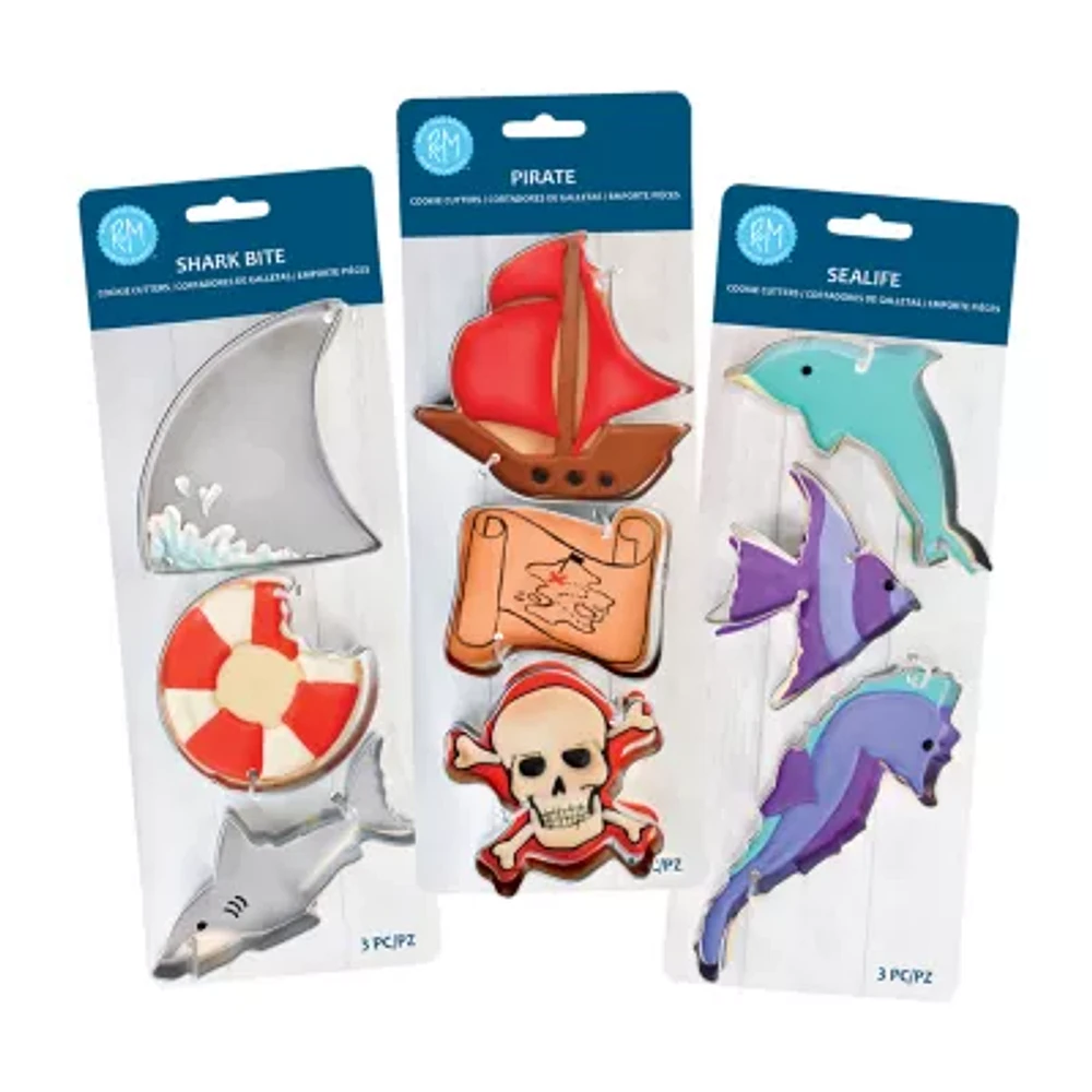 R&M International Llc Sealife 9-pc. Cookie Cutter Bundle