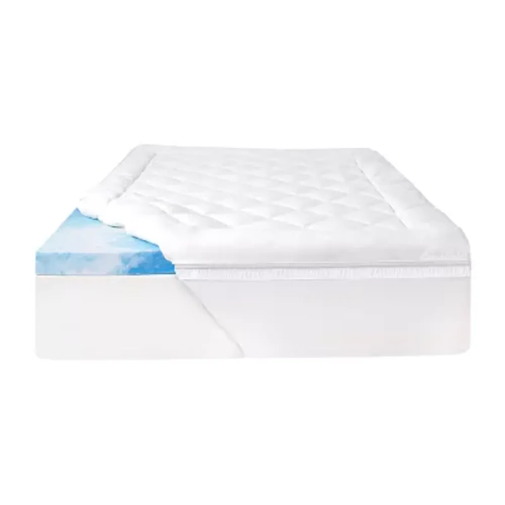 Sealy 3" Gel Comfort Fiber Mattress Topper