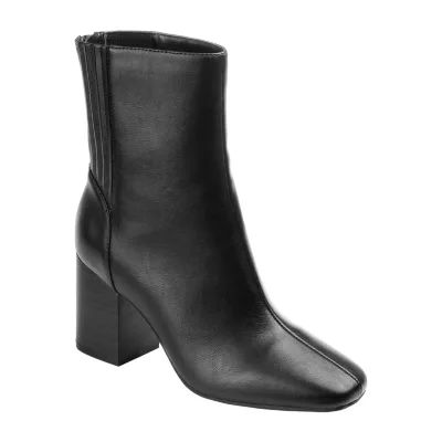 Journee Collection Womens Maize Stacked Heel Booties