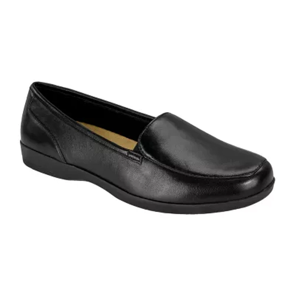 Easy Spirit Devitt Womens Moc Closed Toe Loafers