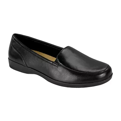 Easy Spirit Devitt Womens Moc Closed Toe Loafers