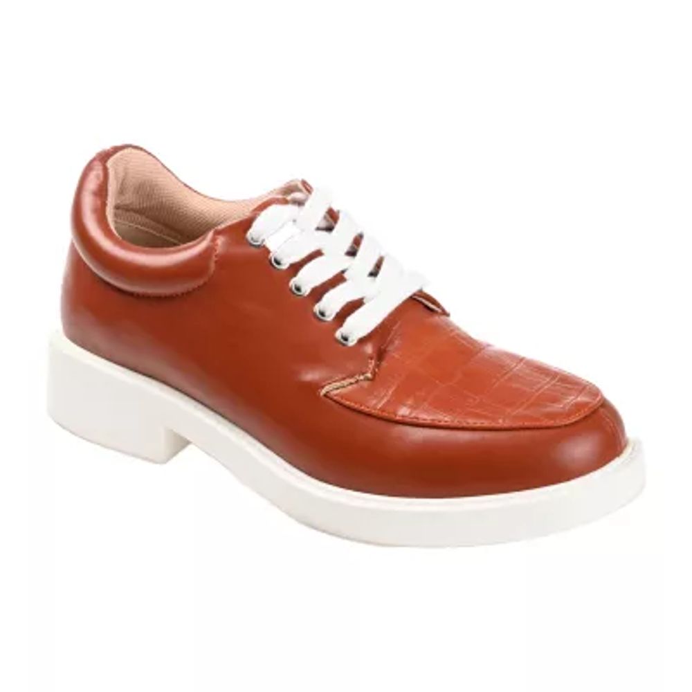 Journee Collection Aliah Womens Closed Toe Oxford Shoes