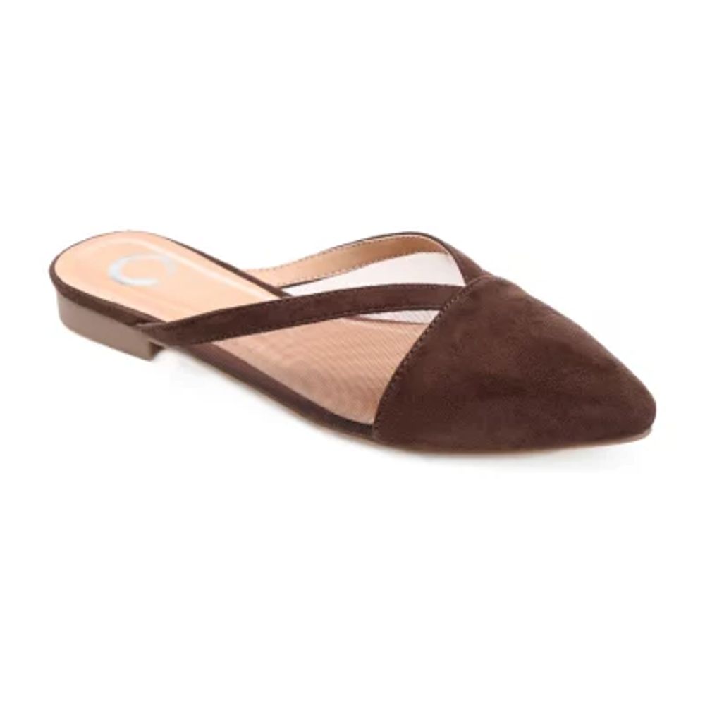 Journee Collection Reeo Womens Closed Toe Mules