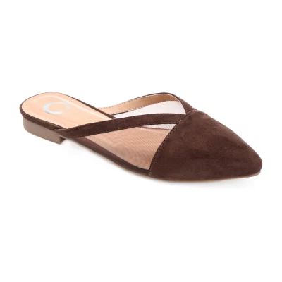 Journee Collection Reeo Womens Closed Toe Mules