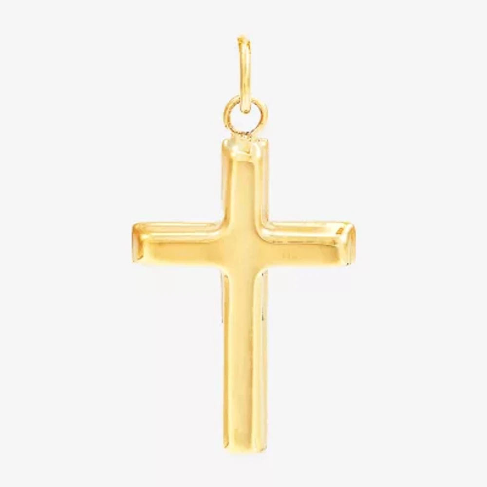 Unisex Adult 14K Gold Cross Pendant