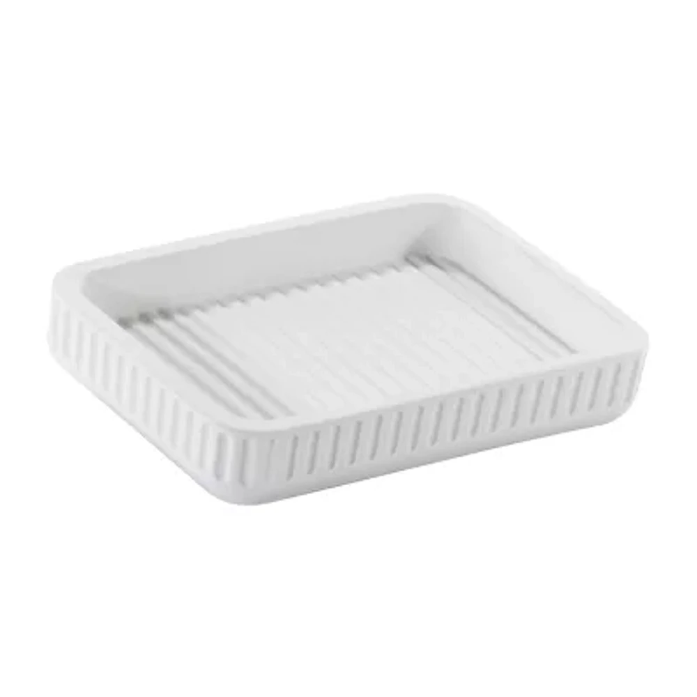 Avanti Vienna Ribbed Soap Dish