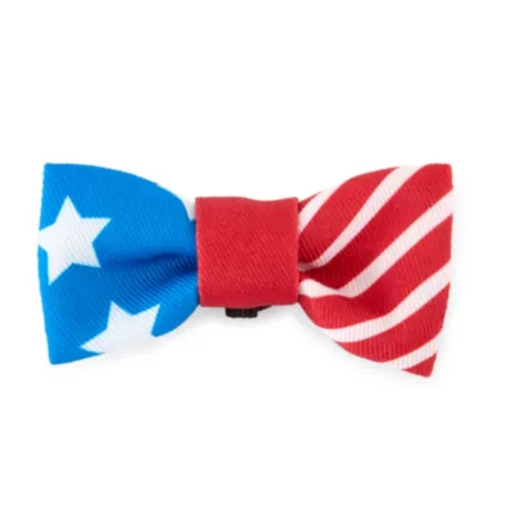Paw & Tail American Flag Dog Bowtie