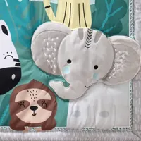 The Peanutshell Safari Adventures 3-pc. Crib Bedding Set