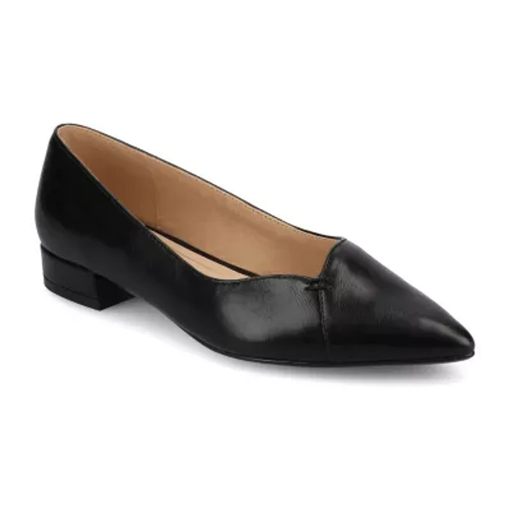 Journee Collection Carmin Womens Pointed Closed Toe Ballet Flats