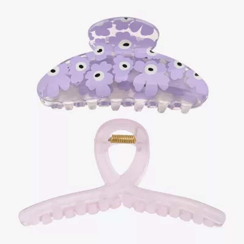 Arizona Floral 2-pc. Hair Clip