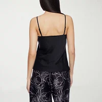 Premier Amour Womens V Neck Sleeveless Camisole
