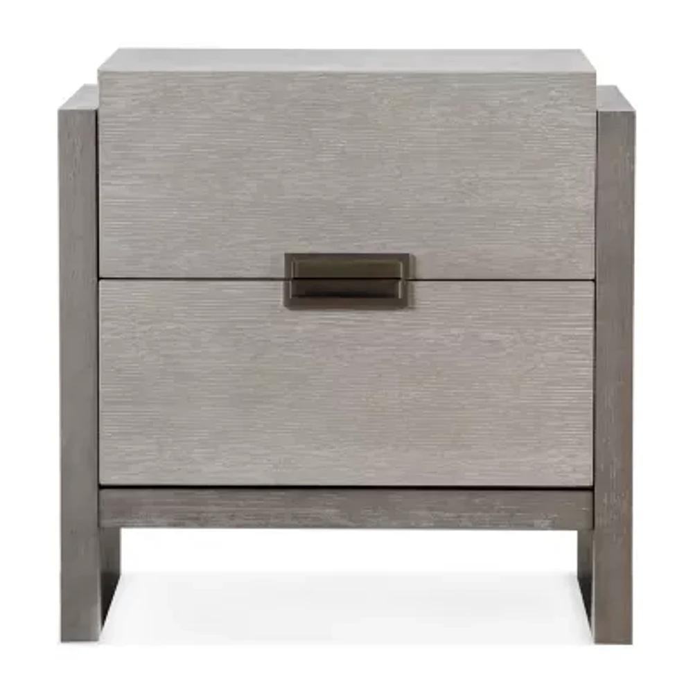 Gristalt 2-Drawer Nightstand