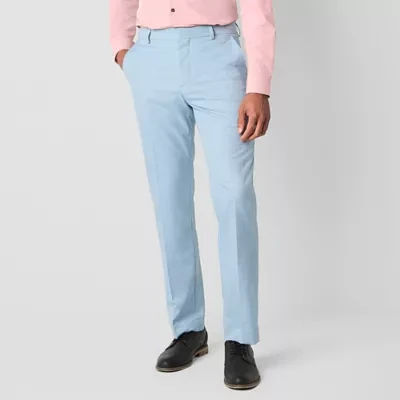 J. Ferrar Ultra Comfort Mens Slim Fit Flat Front Suit Pant