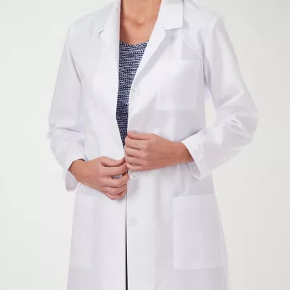 Meta Labwear 15000 33" Womens Plus Long Sleeve Lab Coat
