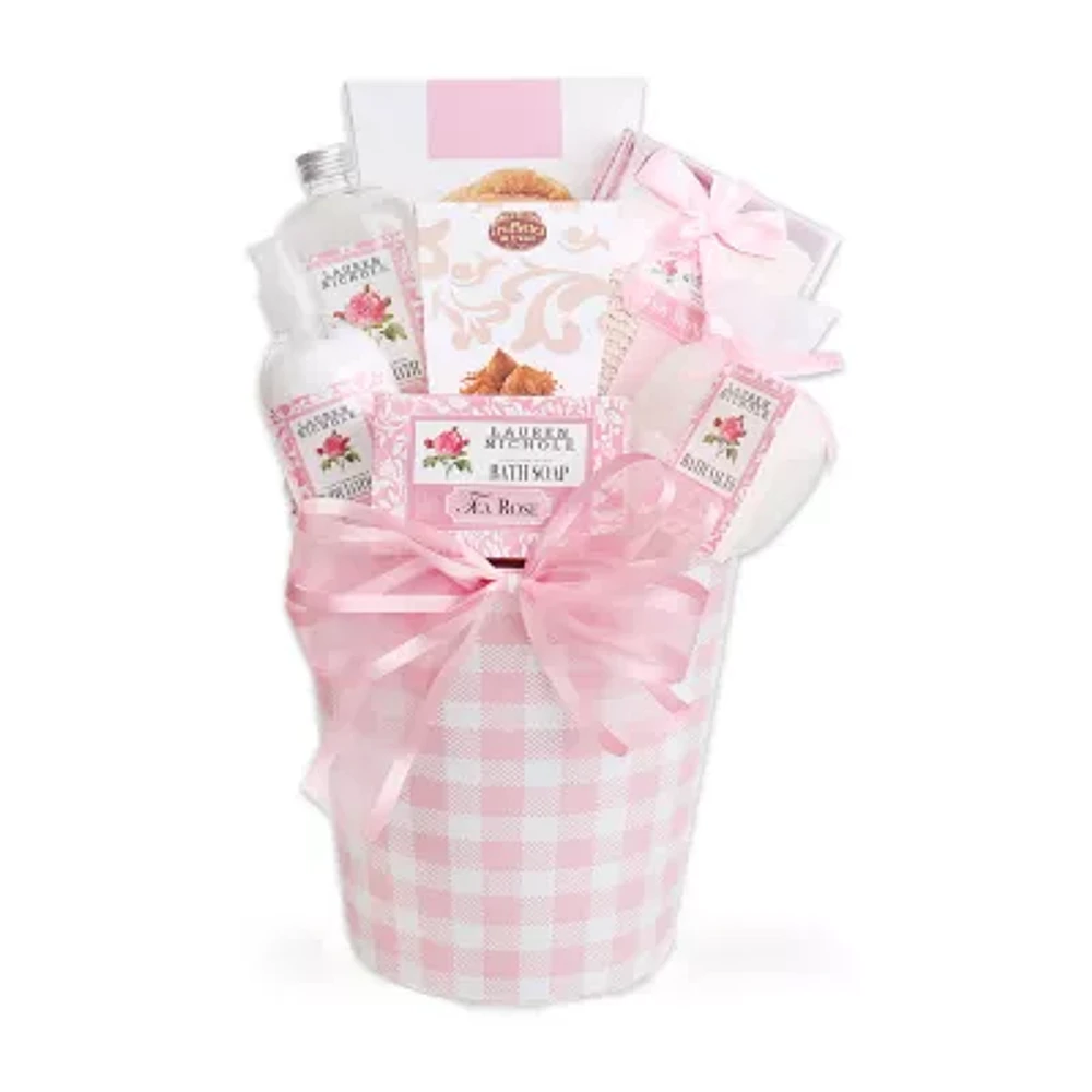 Alder Creek Rose Spa & French Truffles Gift Food Set