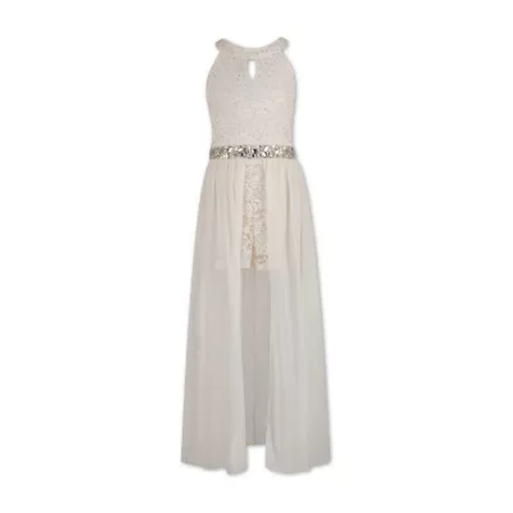 Speechless Big Kid Girls Sleeveless Maxi Dress