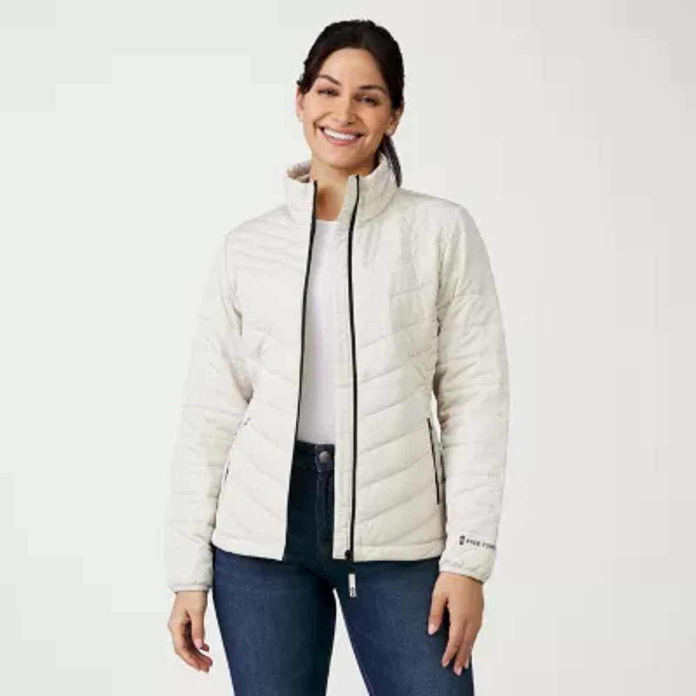 Free Country Womens Wind Resistant Lightweight Puffer Jacket