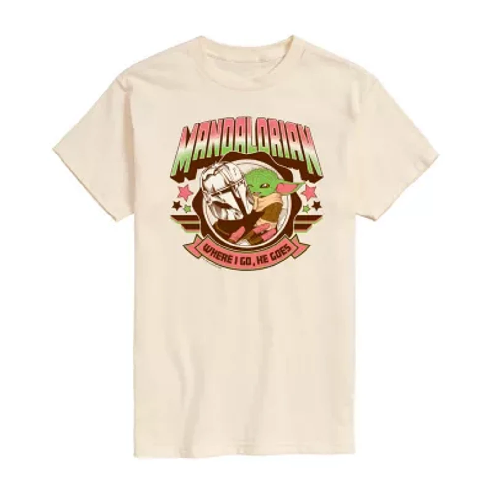 Mens Short Sleeve Star Wars Graphic T-Shirt