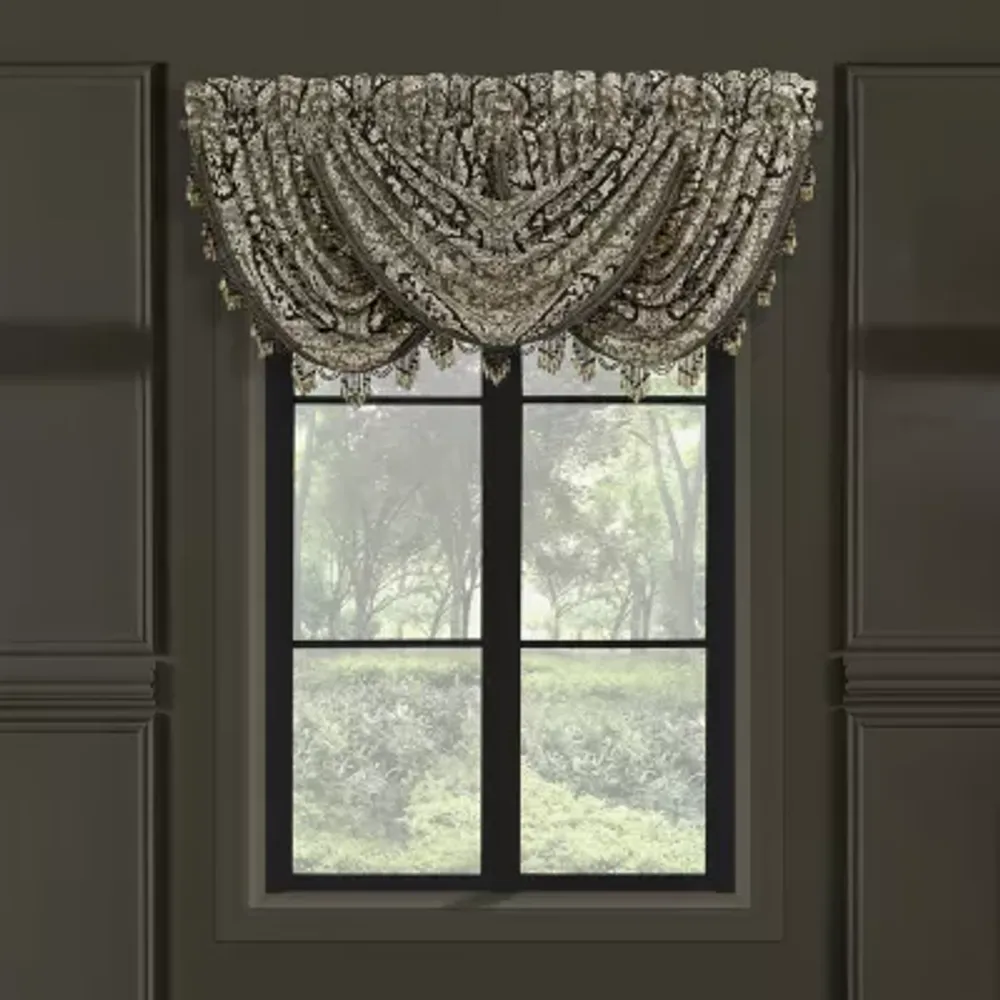 Queen Street Terra Rod Pocket Waterfall Valance