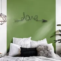Cheungs Left To Right "Love" Arrow Metal Wall Art