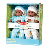 Melissa & Doug Mtl Tyler And Taylor Twins 2-pc. Doll