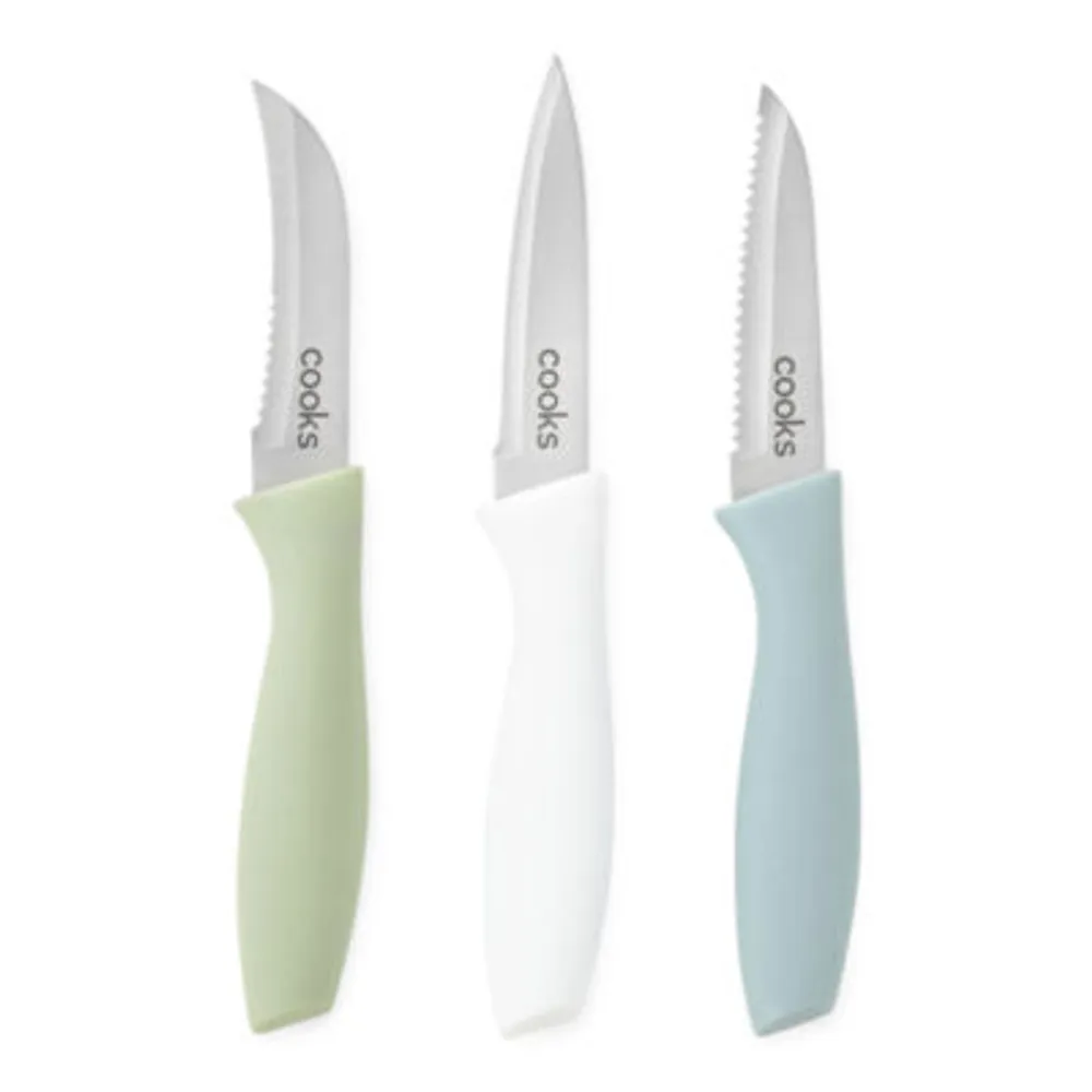 Cooks 3-pc. Paring Knife Set